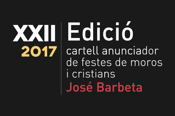 Bases del concurso del cartel anunciador de moros y cristianos de Paterna, 2017